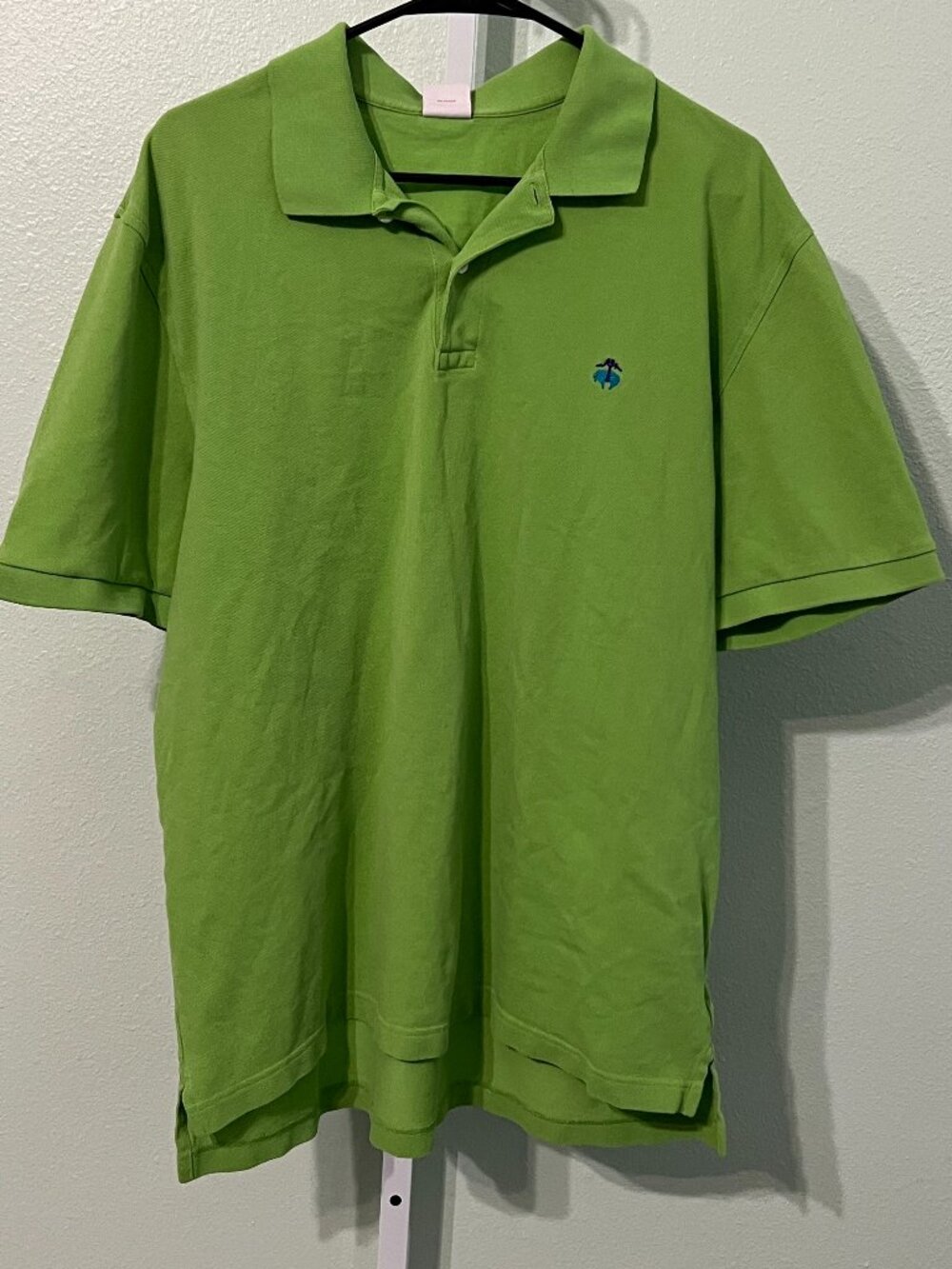 Brooks Brothers Performance Original-Fit 100% Cotton Polo w Logo SZ XL